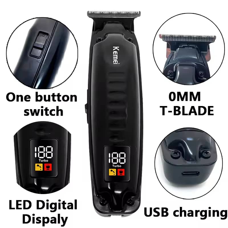 ماشین اصلاح موی سر و صورت شارژی کیمی مدل 1578 کیمی